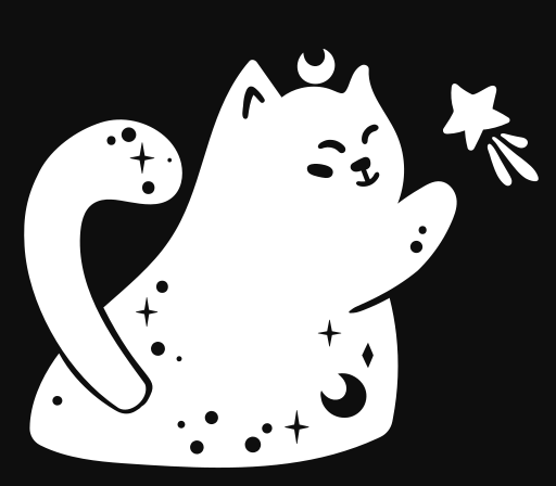 space cat icon
