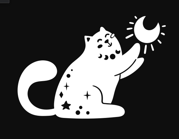 space cat icon